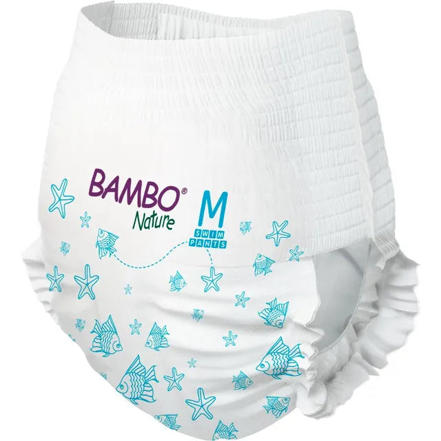 Bambo Nature Swim Pants, Medium 12+ kg 12 Pcs Bambo Nature Yallatoys
