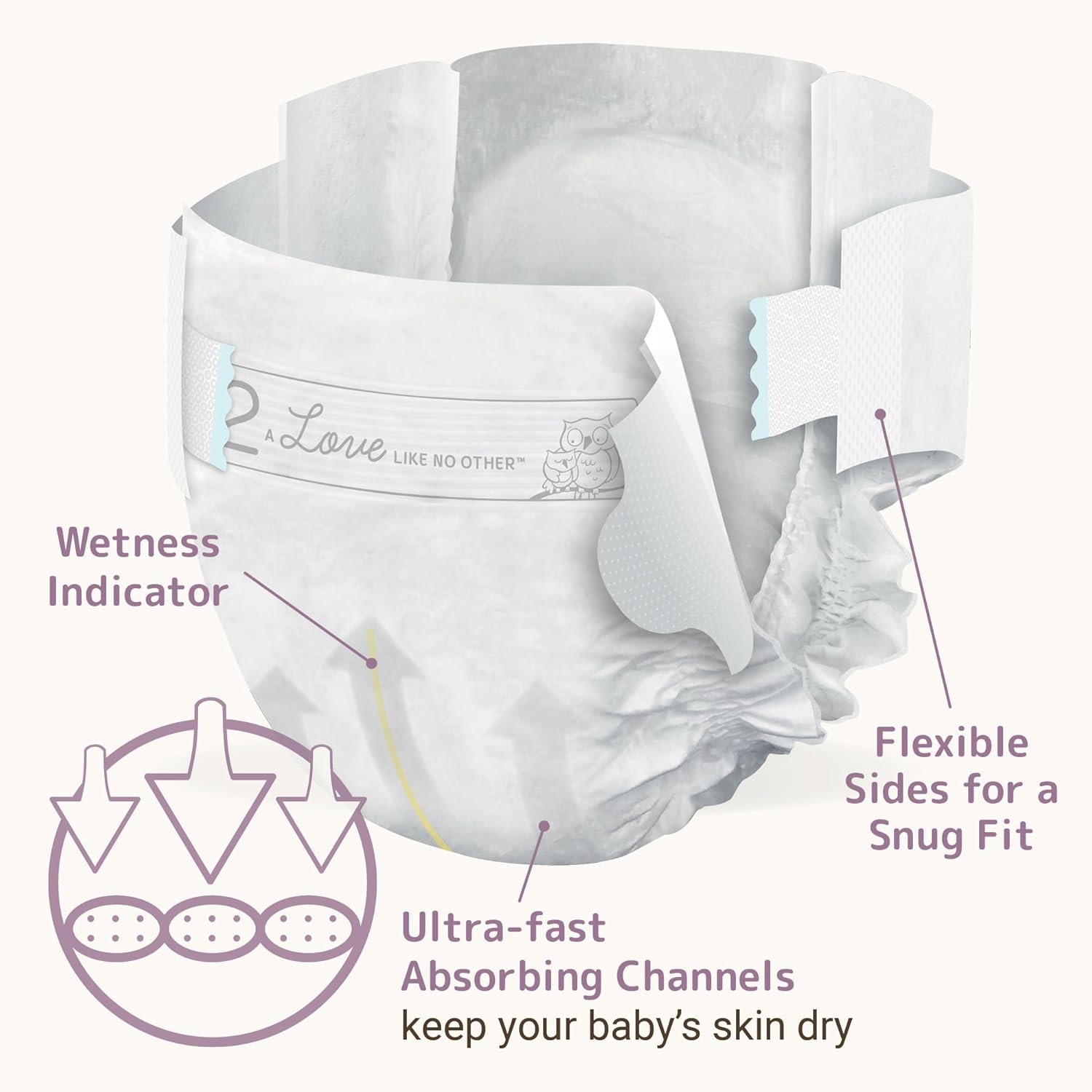 Bambo Nature Eco Friendly Diapers Size 2, 3-6kg 32Pieces Bambo Nature Yallatoys