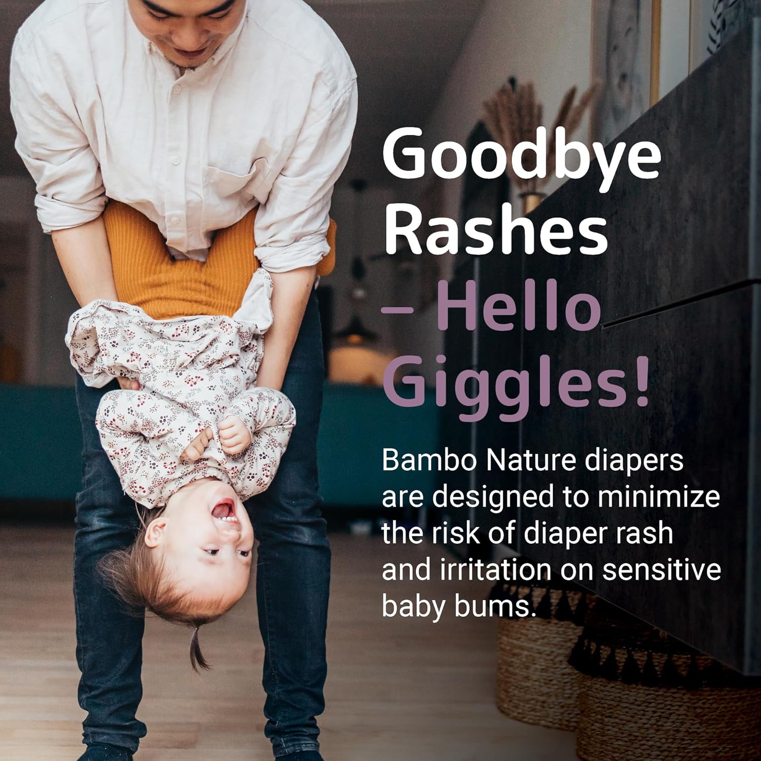 Bambo Nature Eco Friendly Diapers Size 2, 3-6kg 32Pieces Bambo Nature Yallatoys
