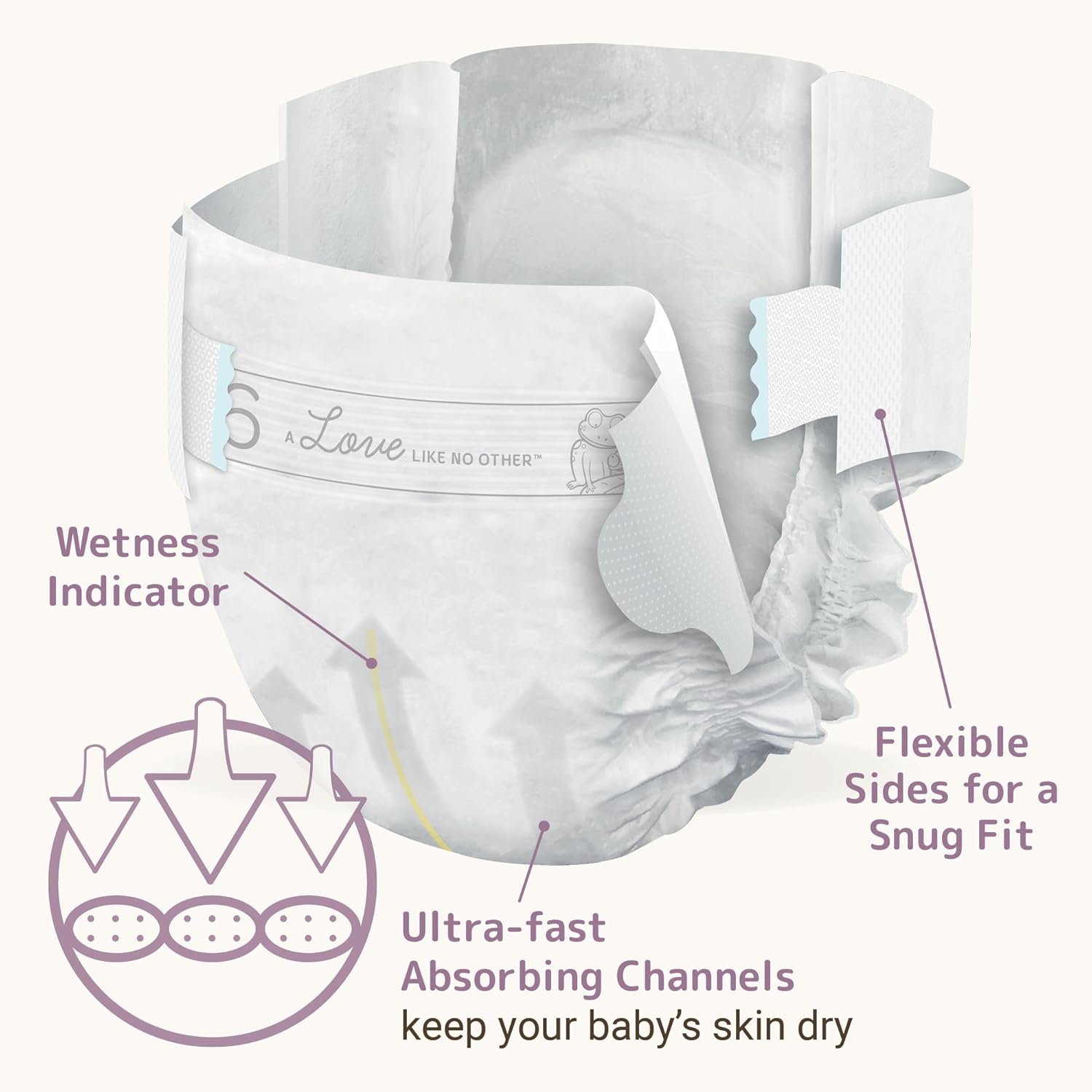 Bambo Nature Eco Friendly Diapers Size 6, 16+Kg 24Pieces Bambo Nature Yallatoys