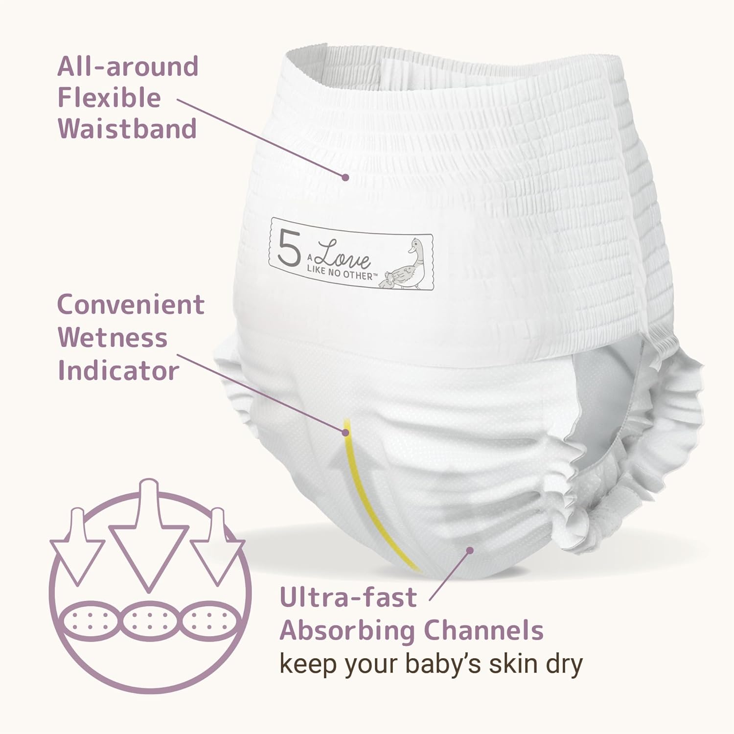 Bambo Nature Eco Friendly Training Pants Size 5, 12-18kg 20Pieces Bambo Nature Yallatoys