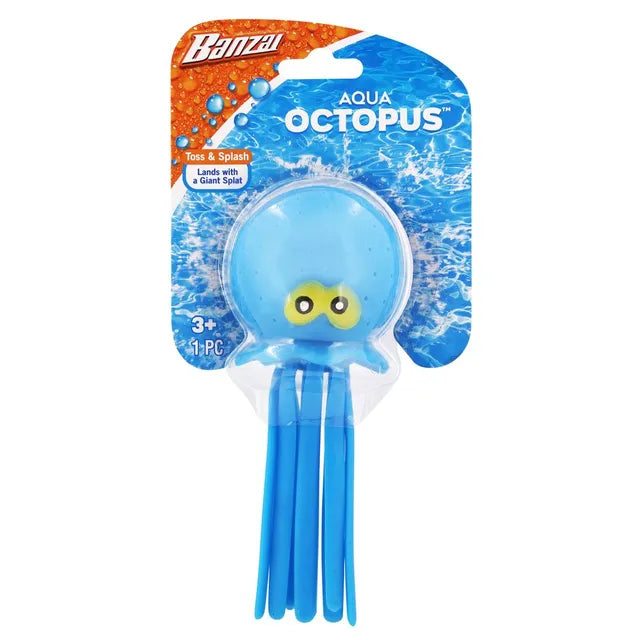 Banzai  Aqua Octopus-Assorted Colors 1Pc