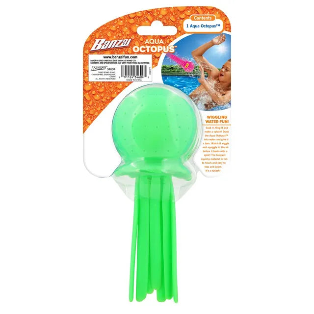 Banzai  Aqua Octopus-Assorted Colors 1Pc