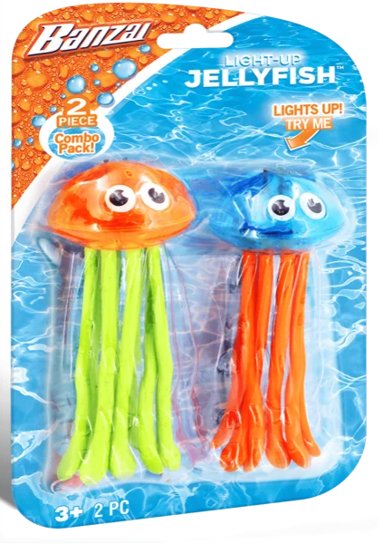 Banzai Light Up Jellyfish - 2Pcs