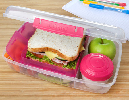 BPA Free Sistema 1.76L Bento Box
