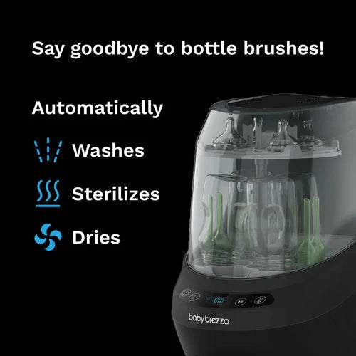 Baby Brezza Bottle Washer Pro Black Baby Brezza Yallatoys