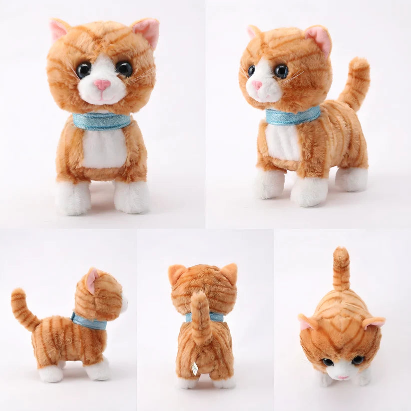 Bitsy Bitty Interactive Cat Brown Bitsy Bitty Yallatoys