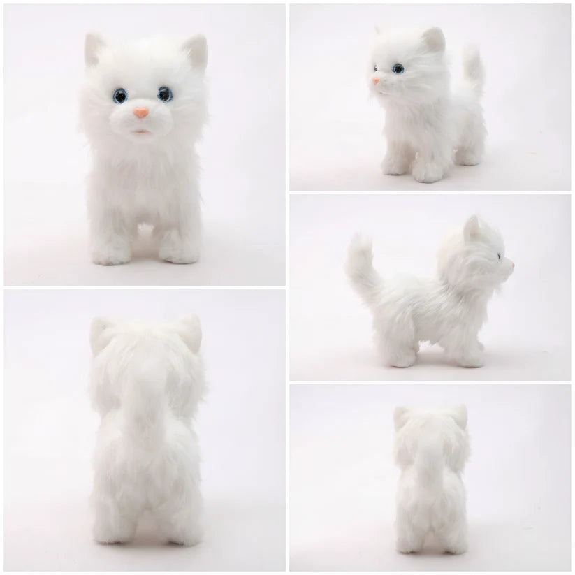 Bitsy Bitty Interactive Cat White Bitsy Bitty Yallatoys