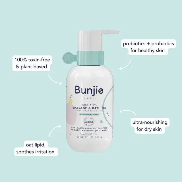 Bunjie Massage And Bath Oil 165Ml Bunjie Yallatoys