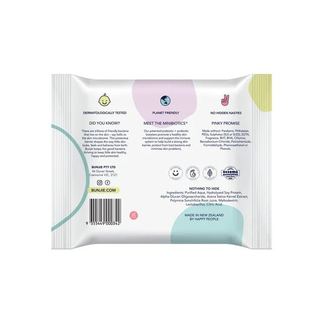 Bunjie Travel Wipes 20pcs Bunjie Yallatoys