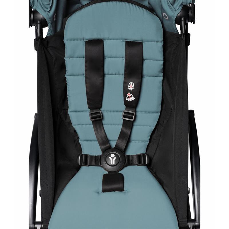 Babyzen YOYO² Stroller Black Frame with Color Pack 6m+ Aqua BABYZEN Yallatoys
