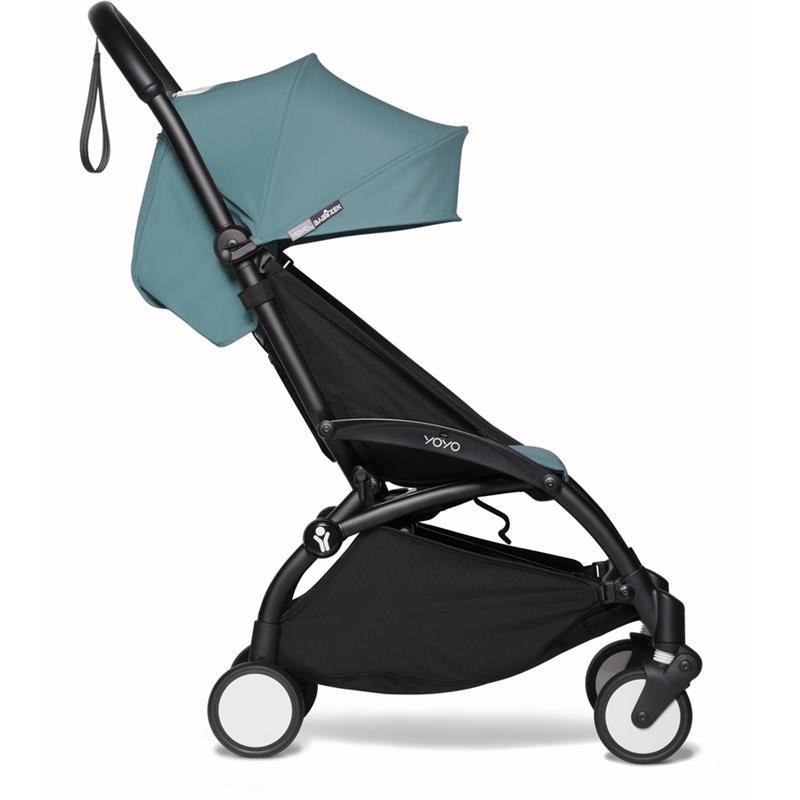 Babyzen YOYO² Stroller Black Frame with Color Pack 6m+ Aqua BABYZEN Yallatoys