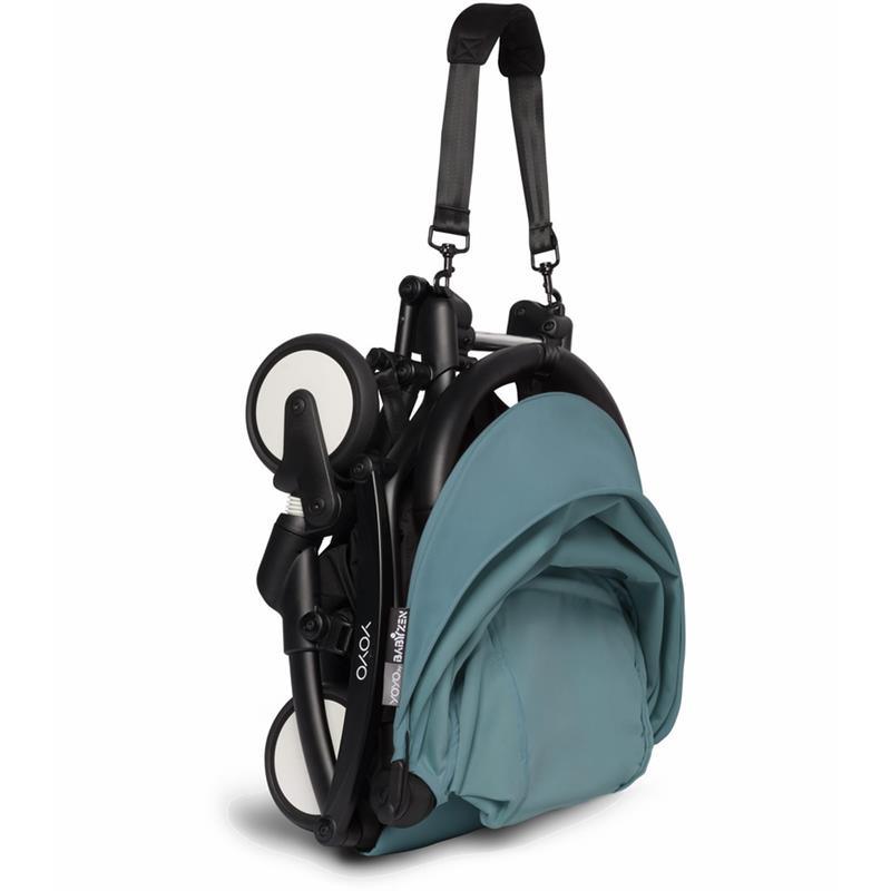 Babyzen YOYO² Stroller Black Frame with Color Pack 6m+ Aqua BABYZEN Yallatoys