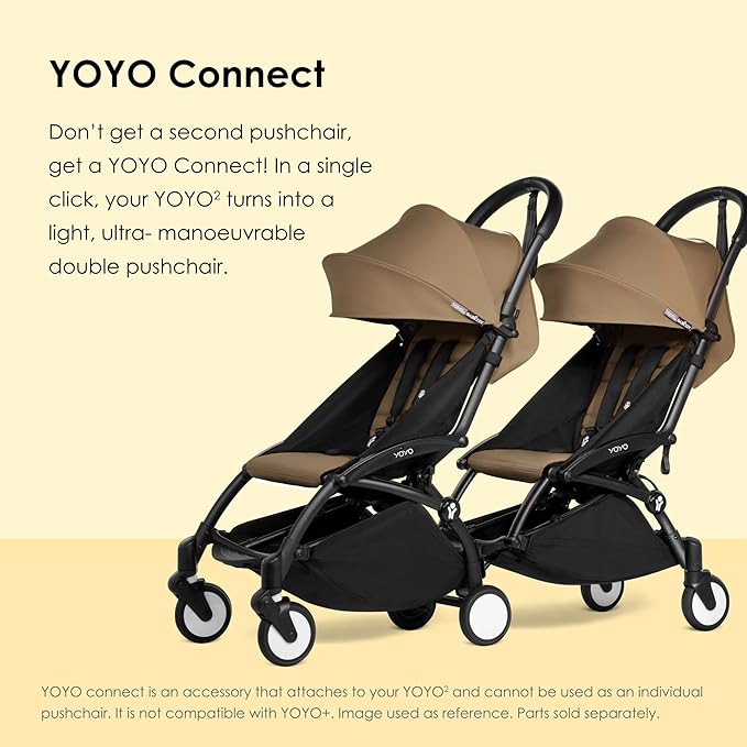 Babyzen Yoyo Connect Frame Black BABYZEN Yallatoys