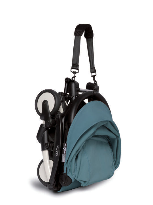 Babyzen YOYO² Stroller White Frame with Color Pack 6m+ Aqua BABYZEN Yallatoys