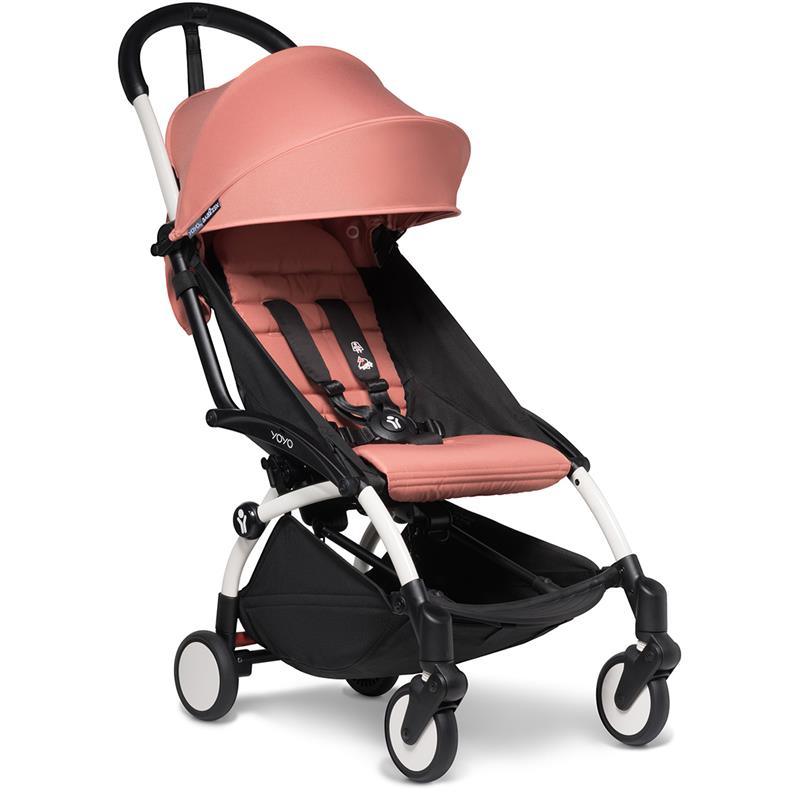 Babyzen YOYO² Stroller White Frame with Color Pack 6m+ Ginger BABYZEN Yallatoys