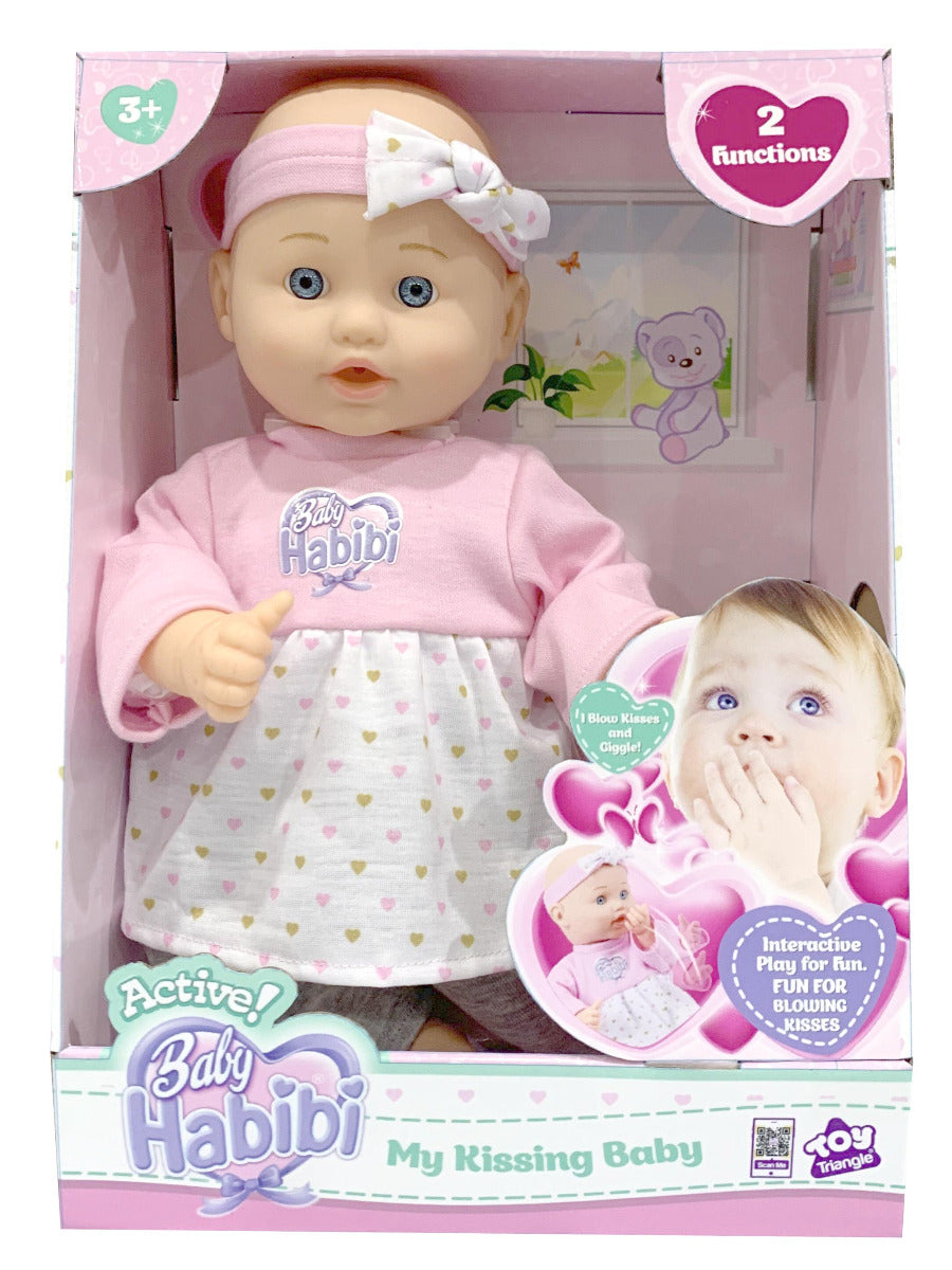 Baby Habibi kissing baby doll 14 inch for kids
