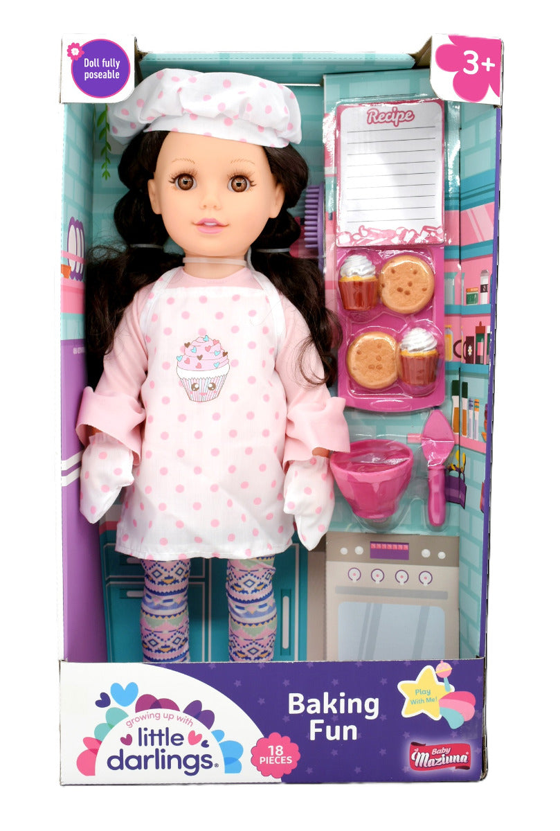 Baby Maziuna baking fun doll 18 inch for kids