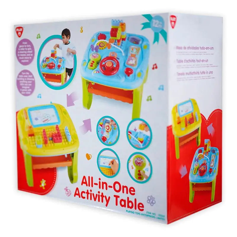 Battery Operated Activity Table Front View