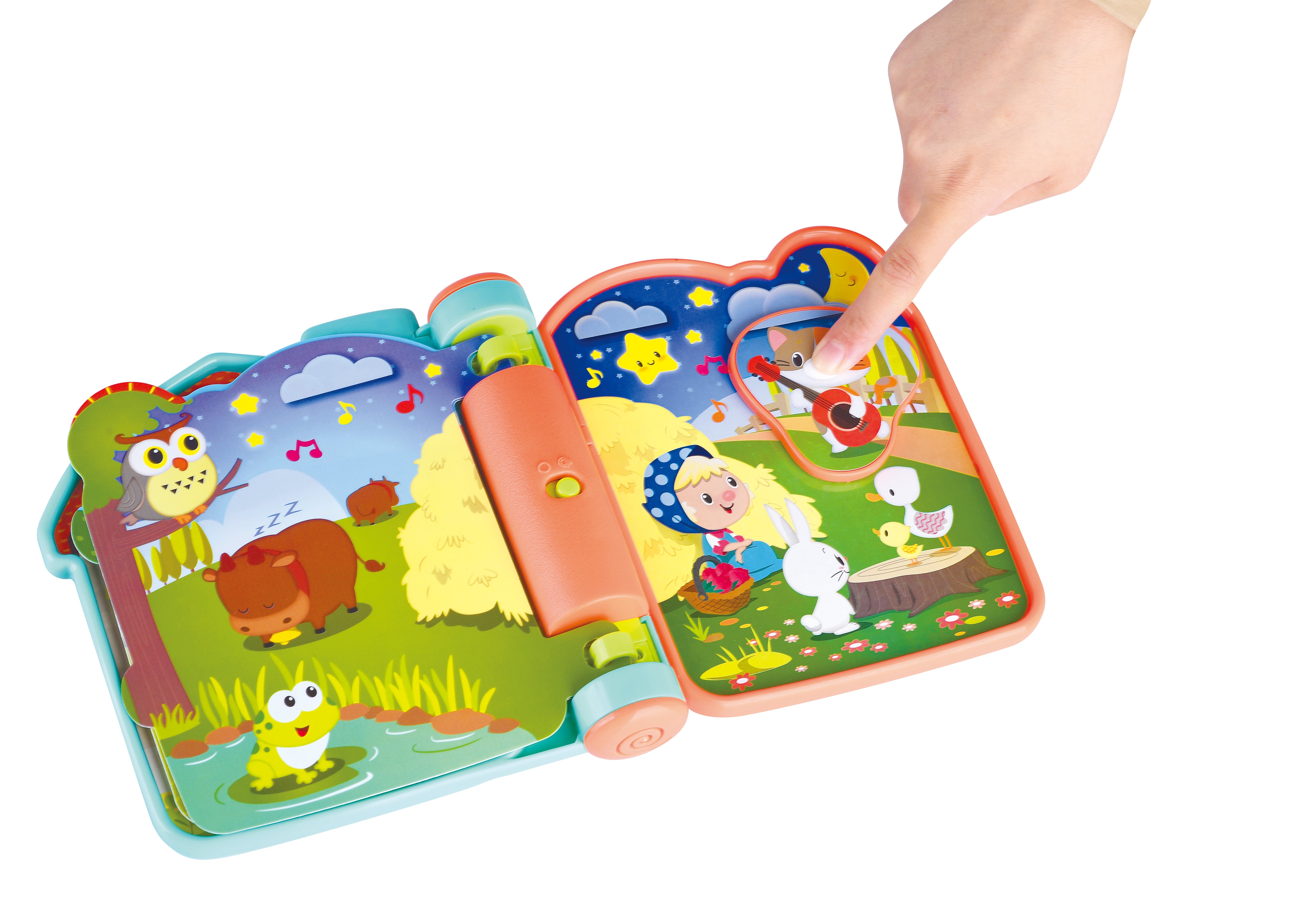 Battery Operated Musical Play Book Layout