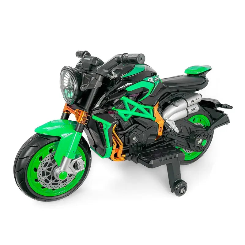 Battery powered Rush electric super bike vehicle