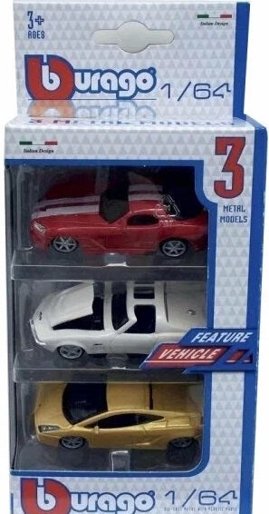 Bburago 1:64 box 3