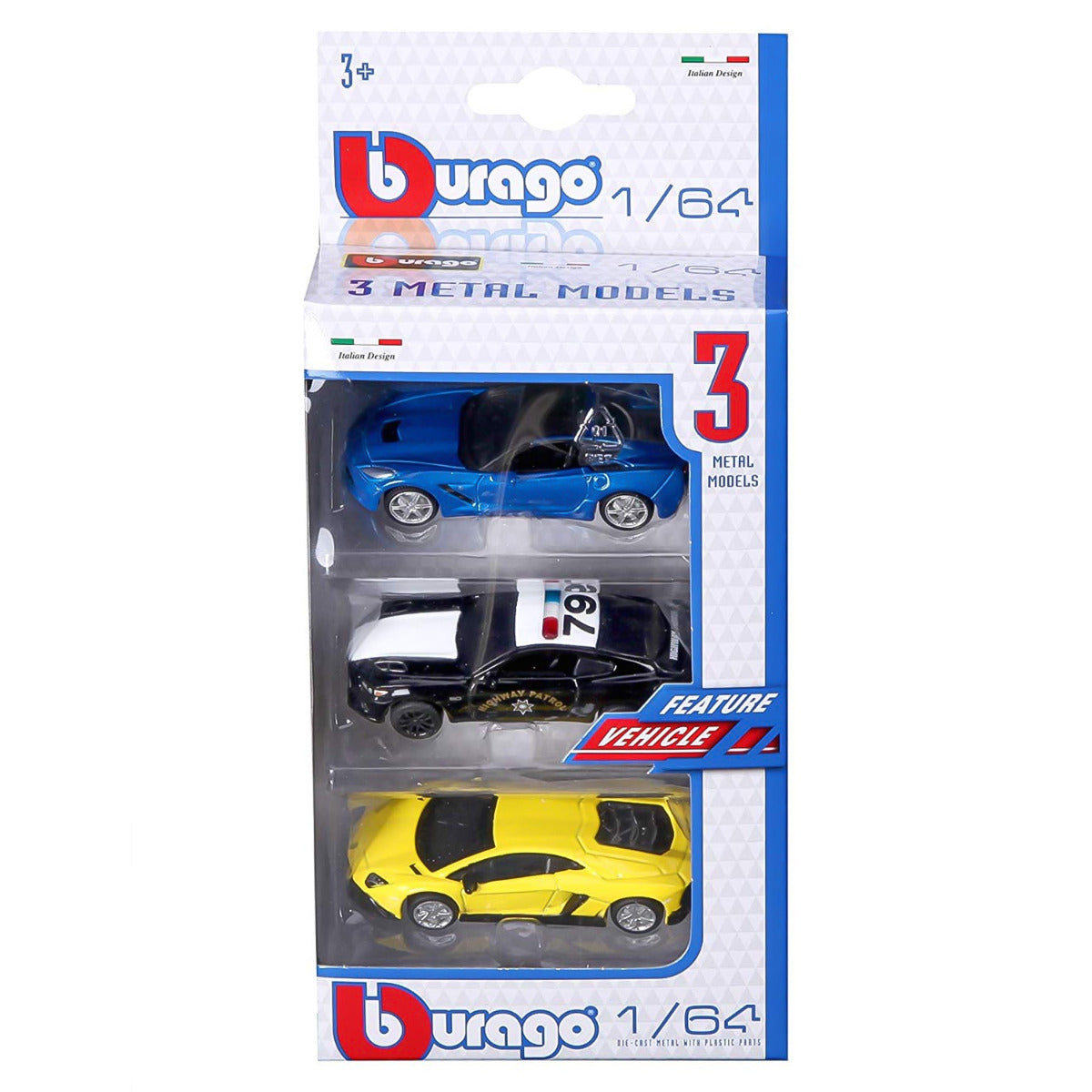 Bburago Vehicles 3 Pack