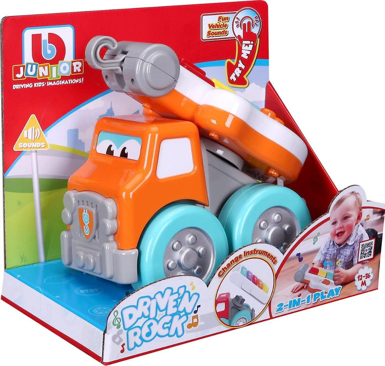 Bburago drive n rock toy