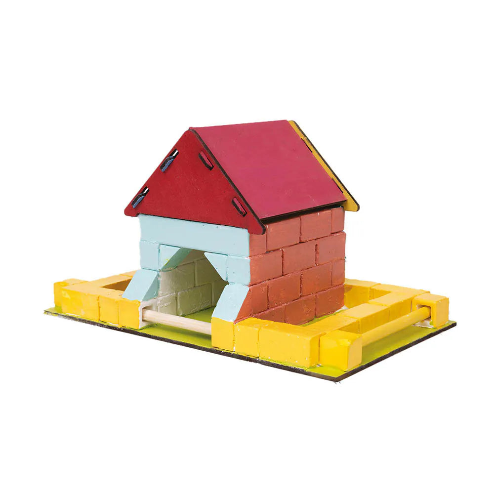 Bildits DIY Bird House Set red