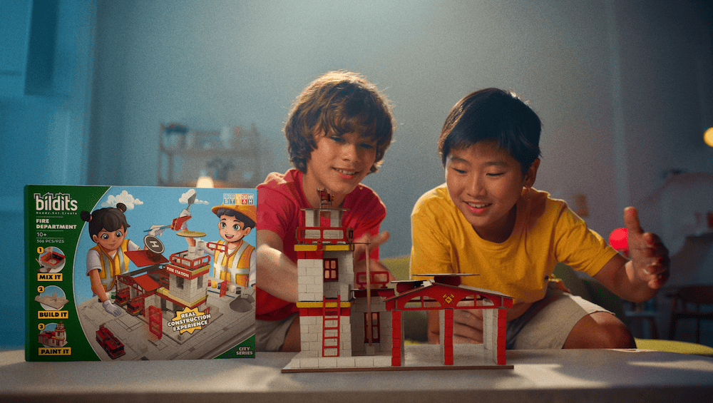 Bildits DIY Fire Station Kit