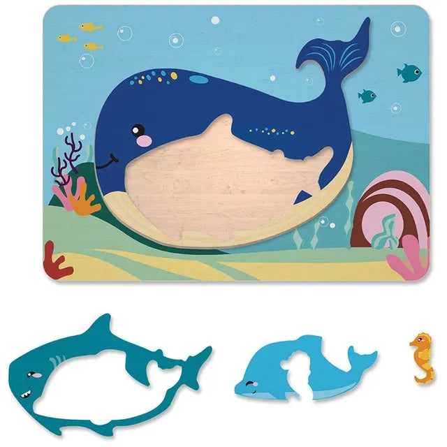 Bimbly Underwater Nesting Puzzle Box