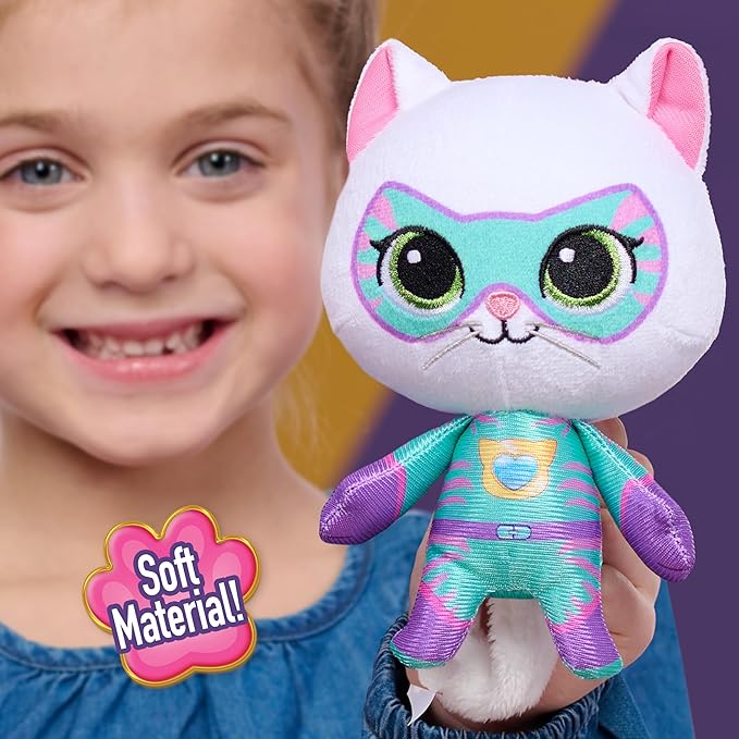 Bitsy White Kitten Plush Layout