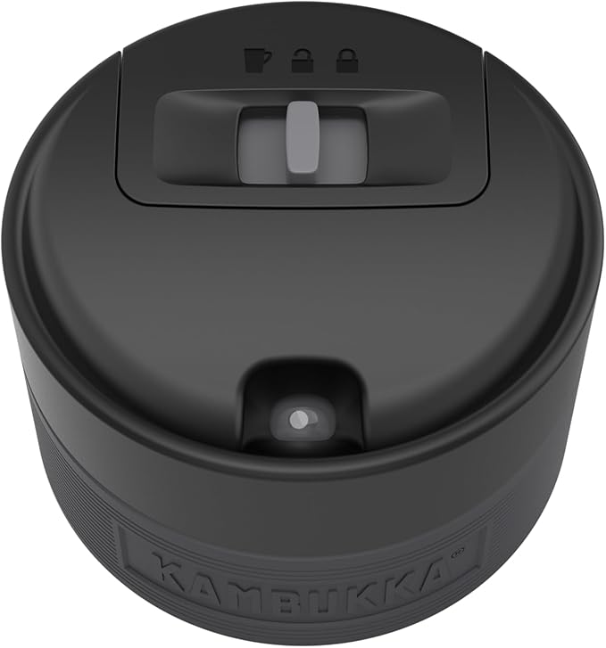 Black Steel Kambukka Etna Grip Travel Mug