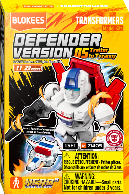 Blokees Defender V05 Buildable Robot box