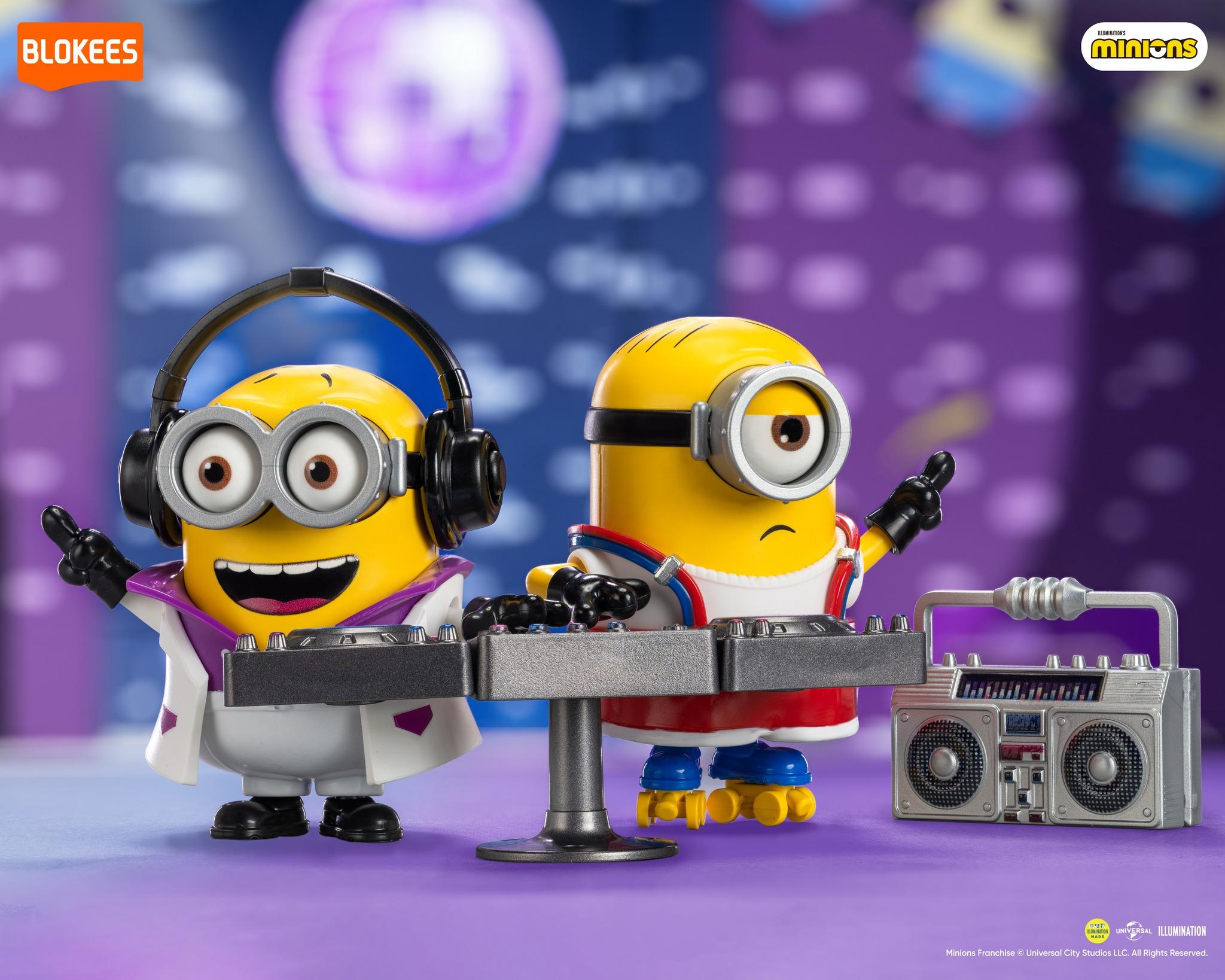 Blokees Minions Party Stuart Figure