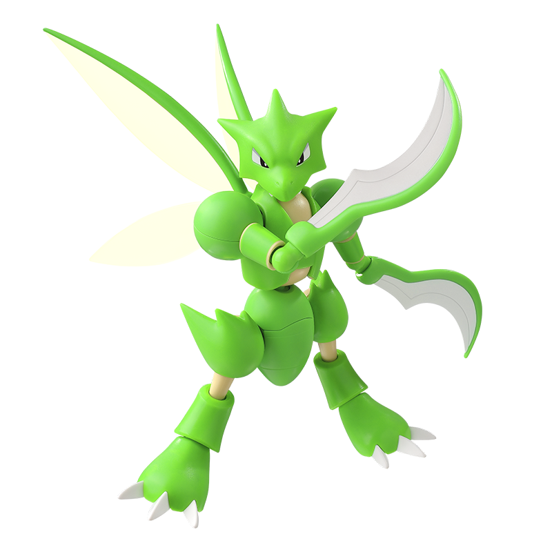 Blokees Pokemon Scyther Action Figure