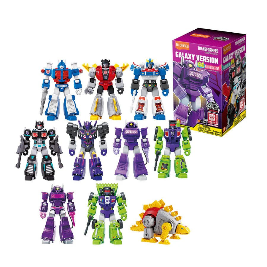 Blokees Transformers Galaxy Version 04 Assorted Figures