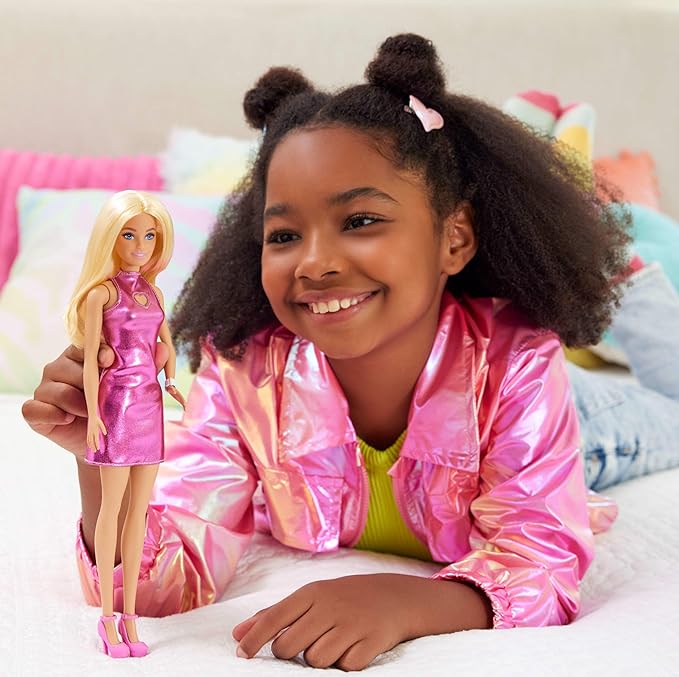 Blond Hair Barbie mini doll
