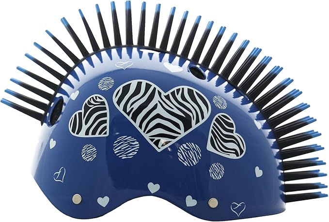 Blue Street Jam Zebra Heart