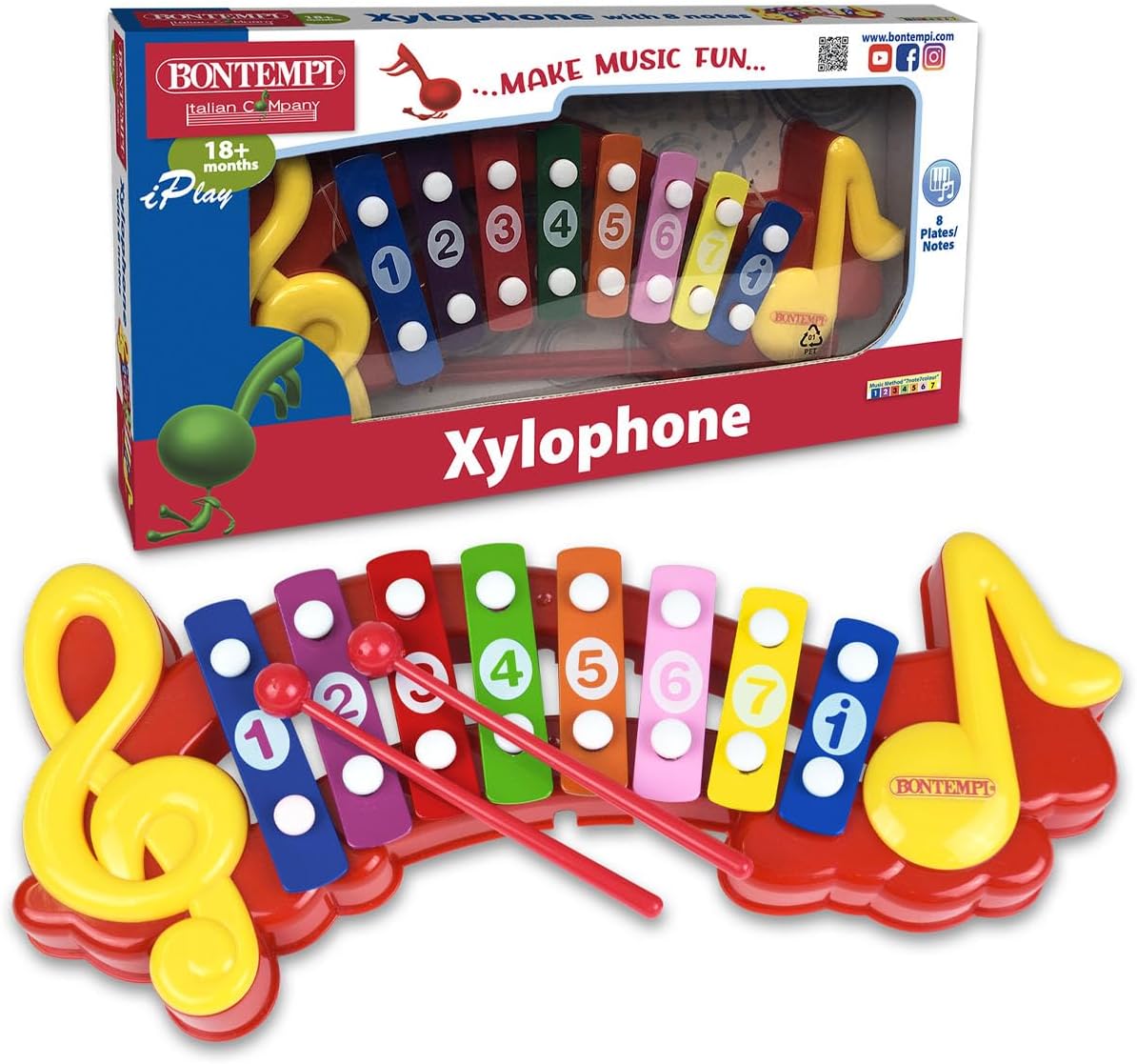 Bontempi 8 Note Xylophone Box