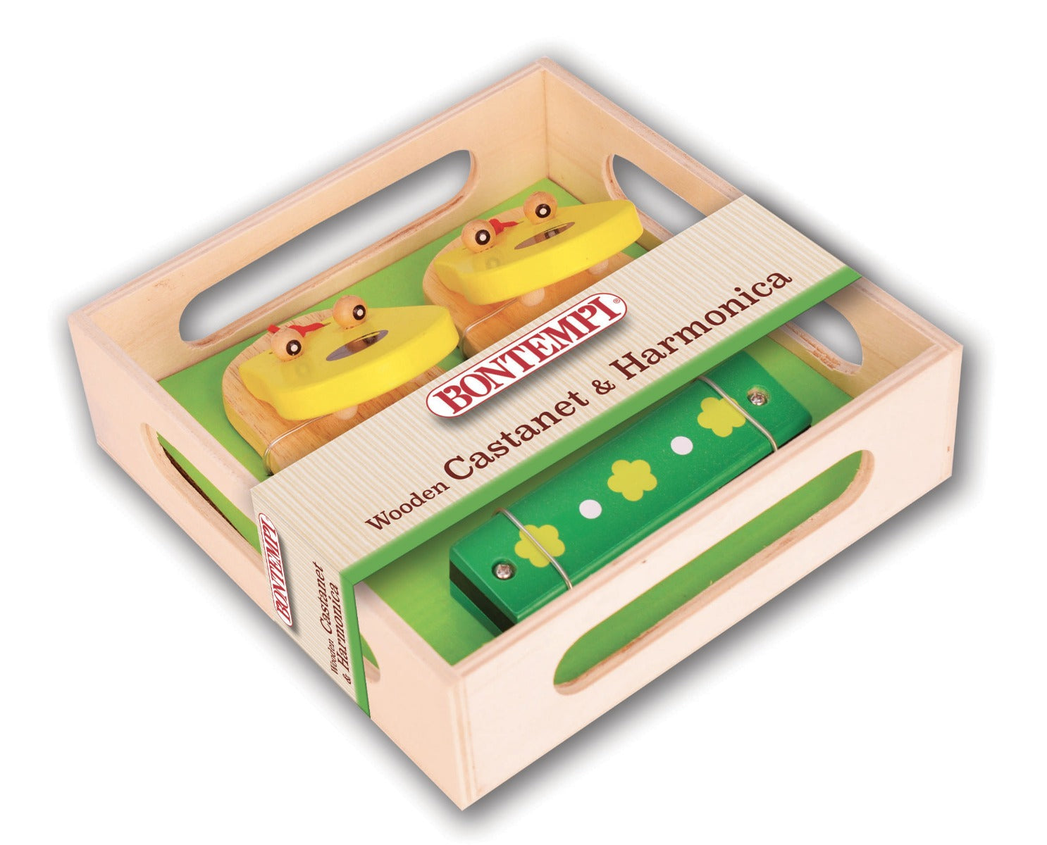 Bontempi Wooden Castanets Box View