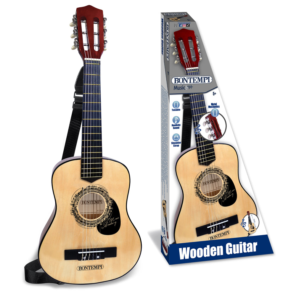 Bontempi Wooden Guitar 7530 Box