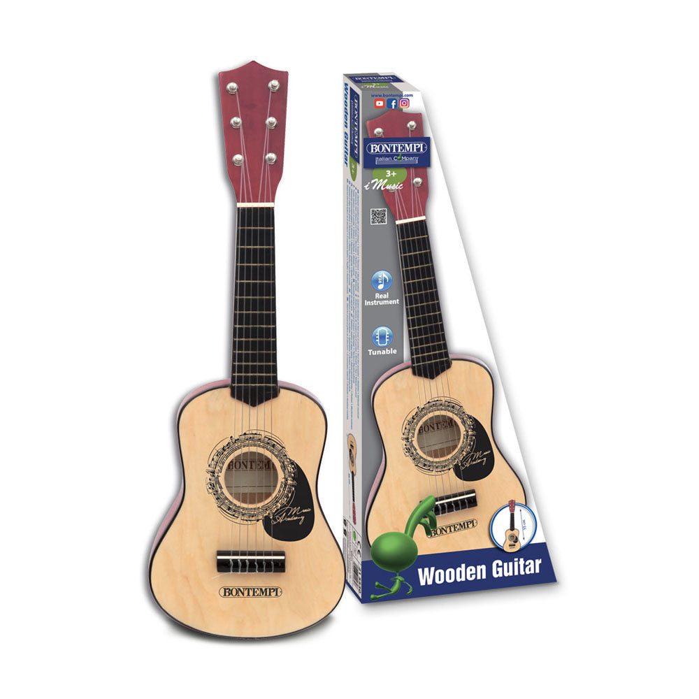 Bontempi Wooden Guitar Box View