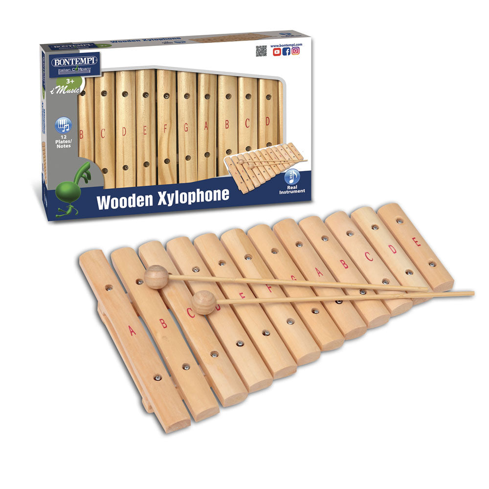 Bontempi Wooden Xylophone Box View