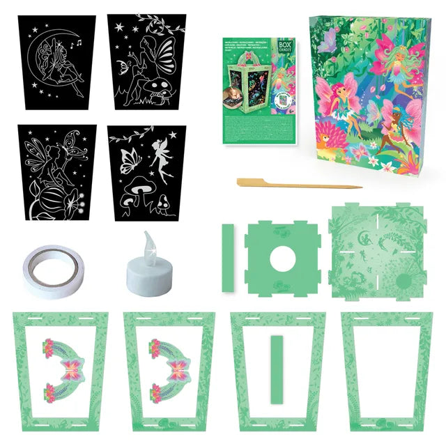 Box Candiy Scratch Art Lantern