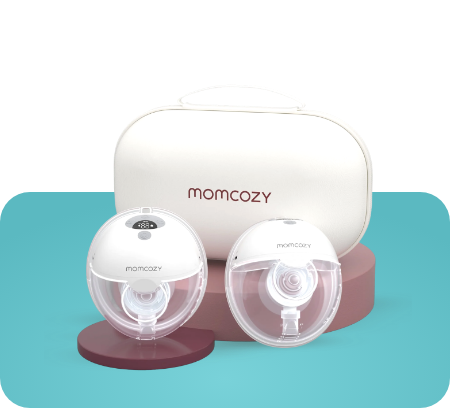 Momcozy Wearable Breast Pump M5 Double Grey Momcozy Yallatoys