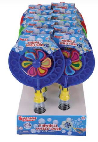 Bubbles Pinwheel Bubble Wand