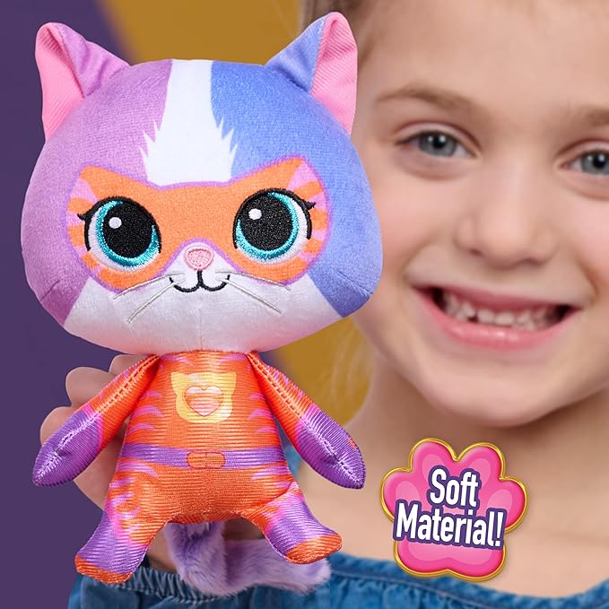 Buddy Blue Cat Plush Layout