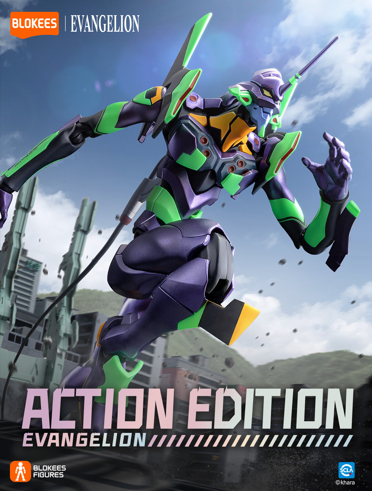 Buildable EVA Unit 01 Figure
