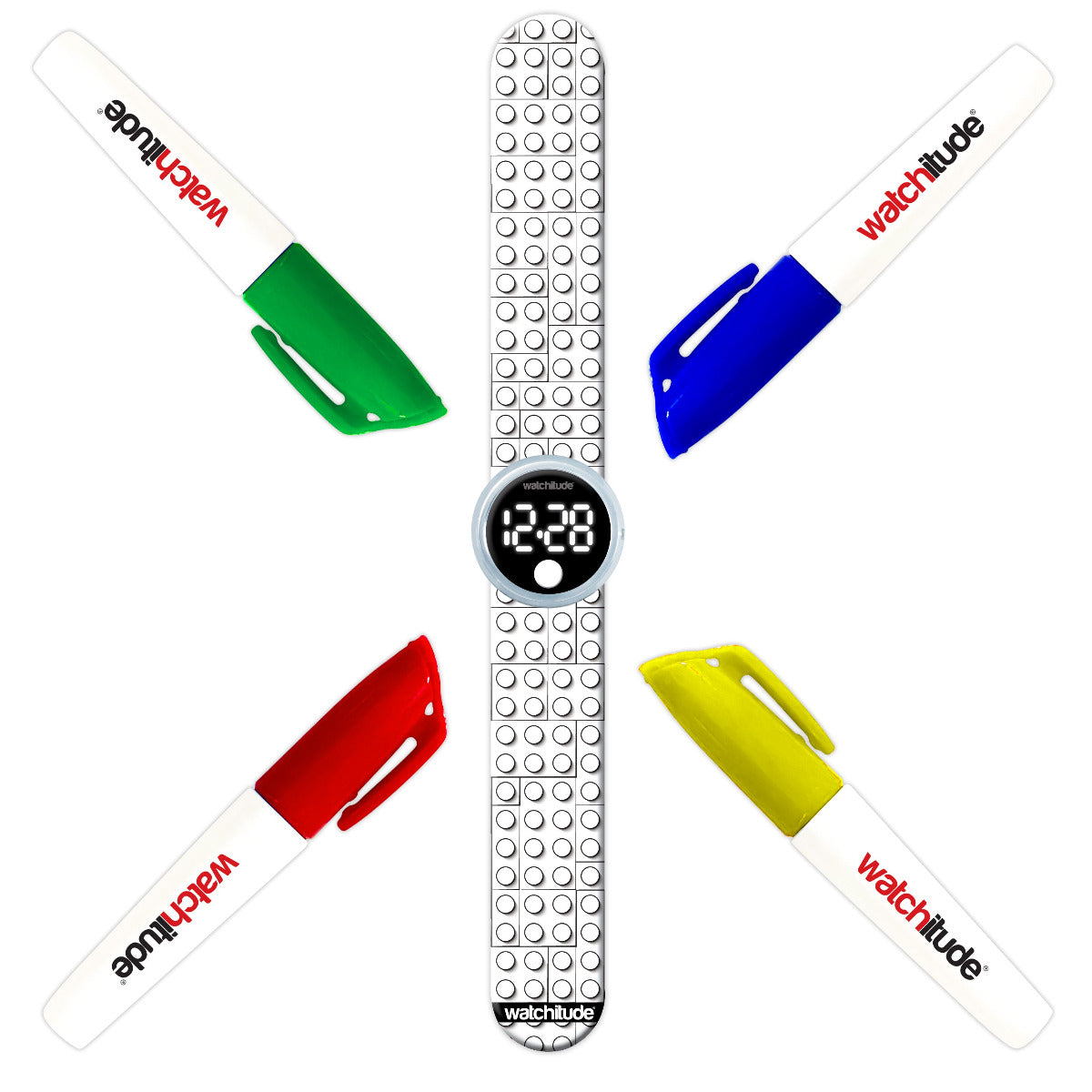 Building Blocks Pattern Watch Design